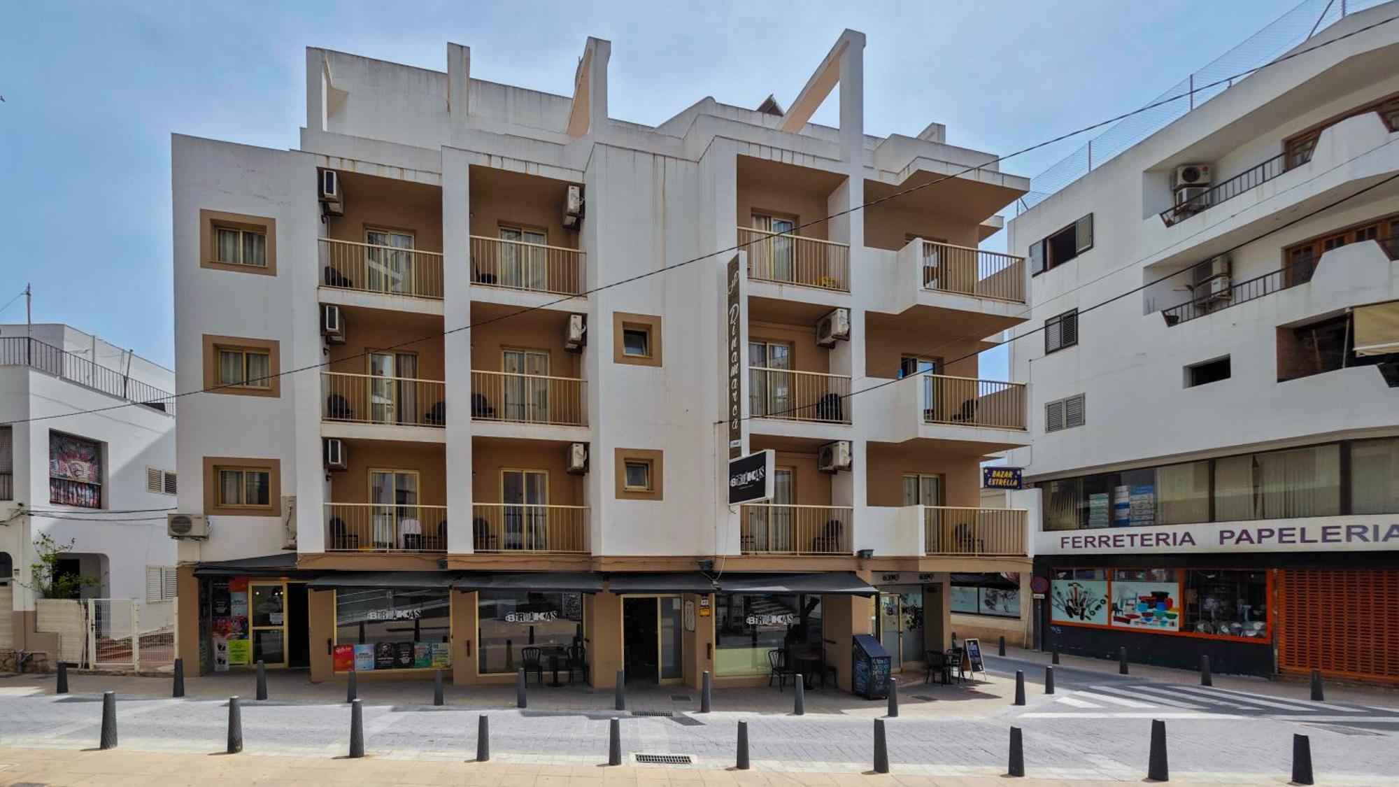 Hostal Dinamarca Sant Antoni de Portmany Esterno foto